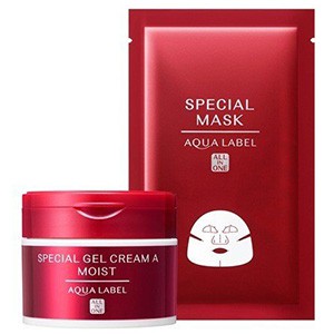 Kem Dưỡng Da Shiseido Aqualabel 5 In 1 Special Gel Cream 90g - Màu Đỏ