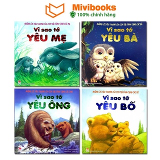 Sách - combo vì sao tớ yêu ông - bà - bố - mẹ