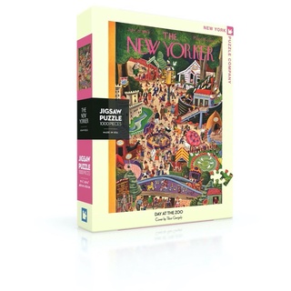 Bộ xếp hình 1000 miếng jigsaw new york puzzle company - new yorker - day at the zoo - nypc054