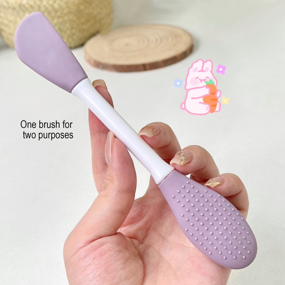 Cọ Đắp Mặt Nạ Silicone Tẩy Tế Bào Chết Chăm Sóc Da