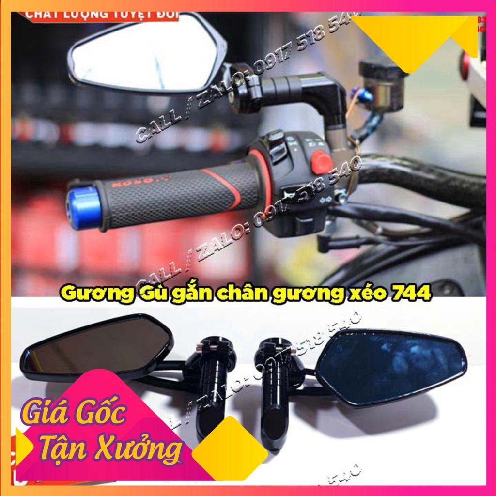 🥇 Gương Gù Gắn Chân Gương Xéo Kiểu 744 🥇 (Ảnh Sp thật)