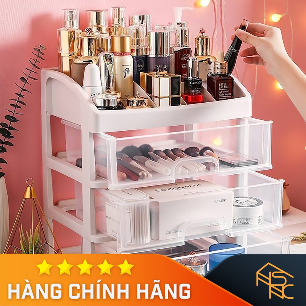 Kệ 4 tầng đựng mỹ phẩm, Kệ để đồ trang điểm, trang sức Tashuan - TS5338