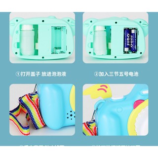MÁY CHỤP HÌNH PHUN BONG BÓNG