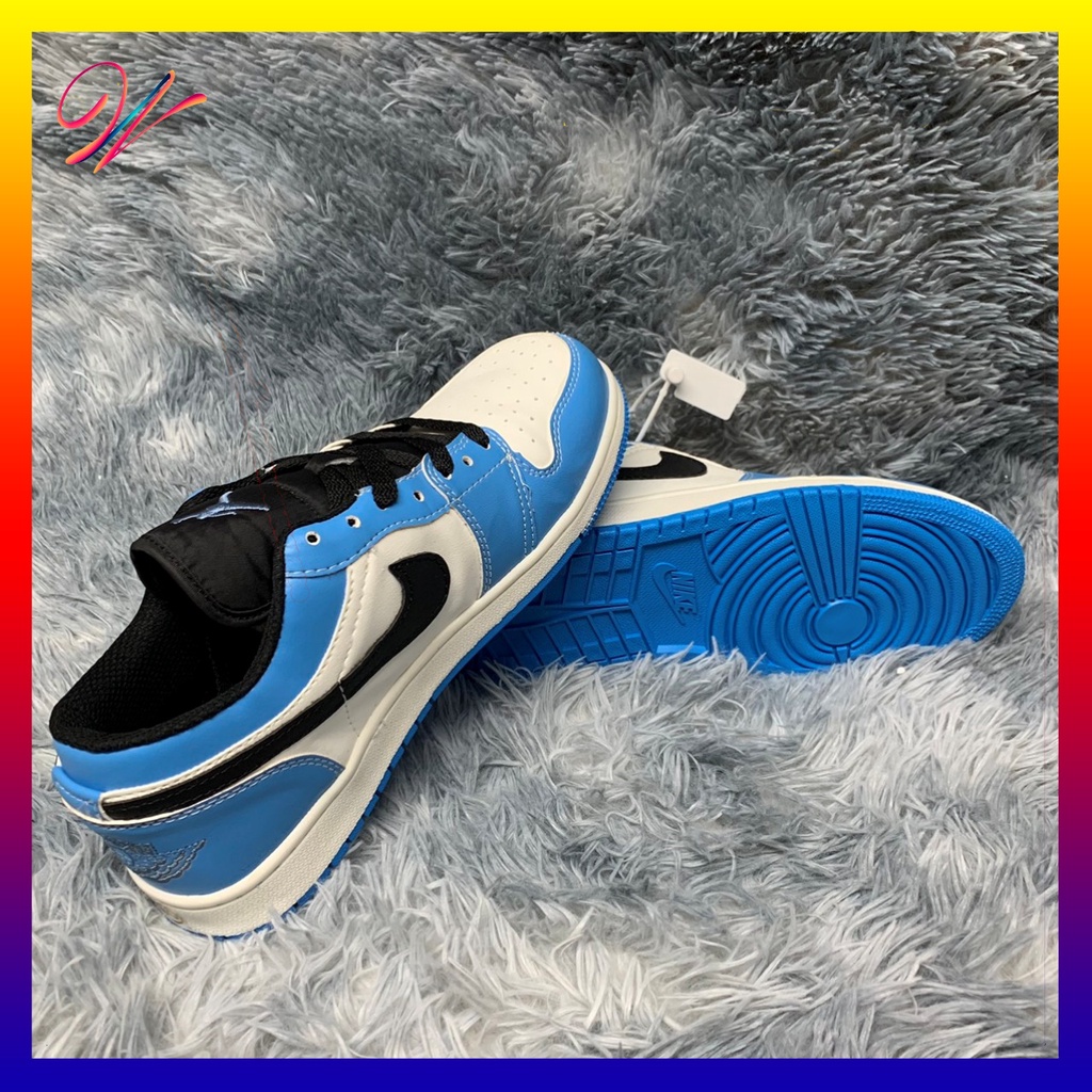 [HOT TREND] Giày sneaker Jocdann xanh dương cổ thấp full size nam nữ