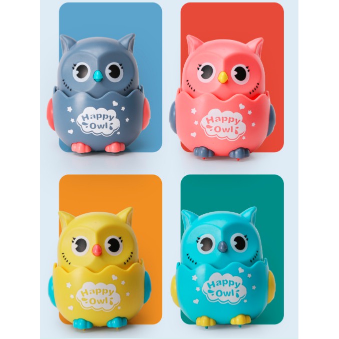 Đồ chơi ngoài trời vui nhộn chim cú mèo chạy cót BeThongMinh