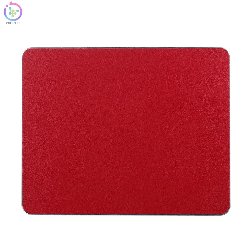 Miếng Lót Chuột Chơi Game Bằng Nhôm + Pvc Màu Đỏ 198x160mm