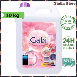 Nước giặt xả vải quần áo Gabi đậm đặc thơm lâu