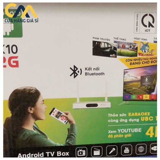 Tivi Box 2GB Biến TV Củ Thành Smart TV