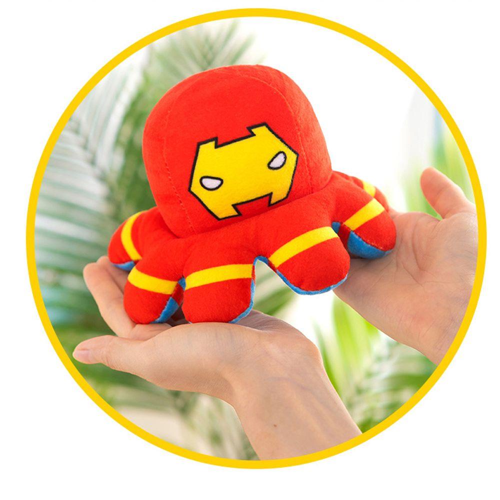 Đồ chơi nhồi bông Hình Bạch Tuộc / Người Sắt / Captain America Dễ Thương