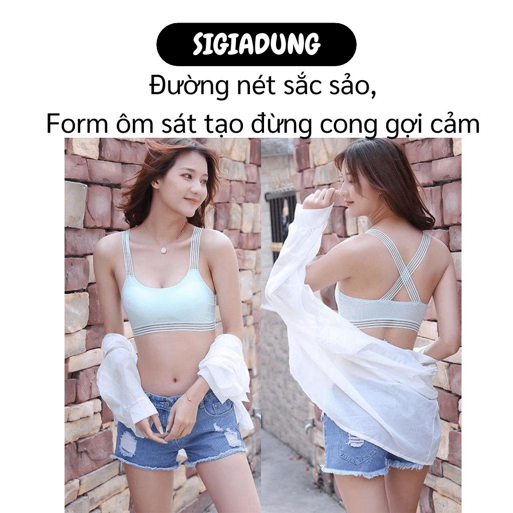 [SGD] Áp Bra Nữ - Bra Thể Thao Dây Chéo Tập Gym, Yoga Thấm Hút Nhanh, Co Giãn Tốt 8039