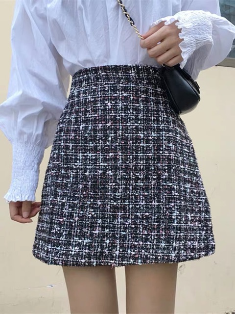 Chân váy dạ basic 2 màu