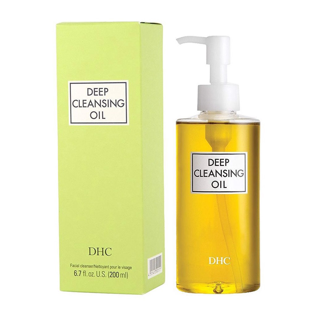 [Chai 200ml] Dầu tẩy trang Olive DHC Deep Cleansing Oil (M) 200ml