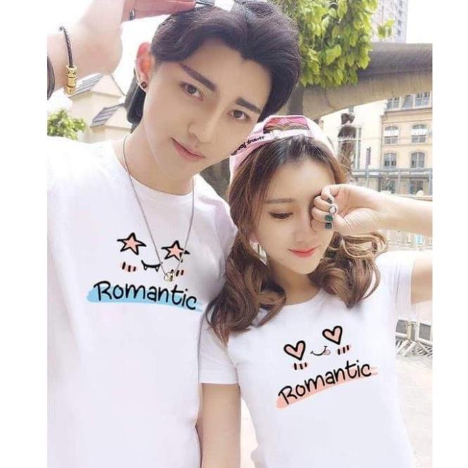 ( MẪU HOT ) Áo Thun Cặp Đôi Nam Nữ Siêu kute giá xưởng