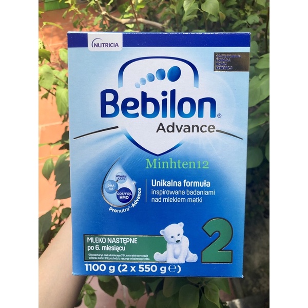 Sữa Bebilon nội địa Ba Lan số 1,2,3,4 1100gr