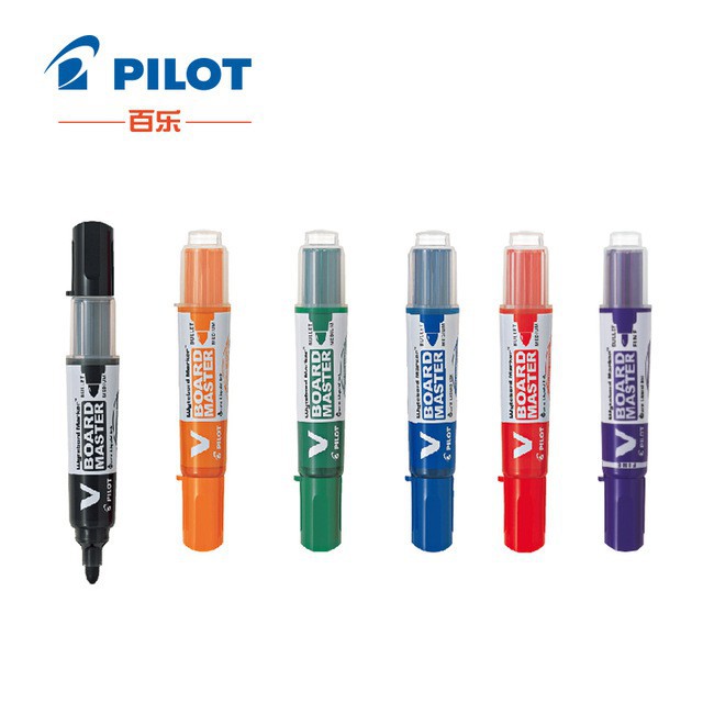 Bút lông bảng Nhật Bản Pilot lau bảng cực sạch V Board Master