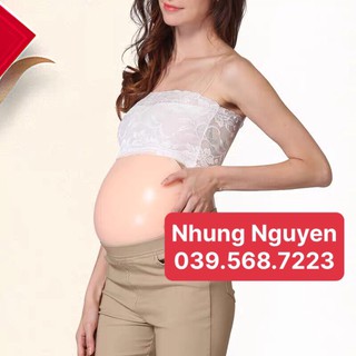 Bụng bầu giả 1500g (size 4-5 tháng) có ảnh thật