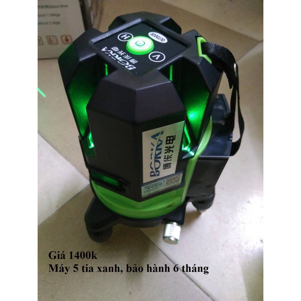 Máy cân mực laser 5 tia xanh Borka- Thương Hiệu Nhật Bản