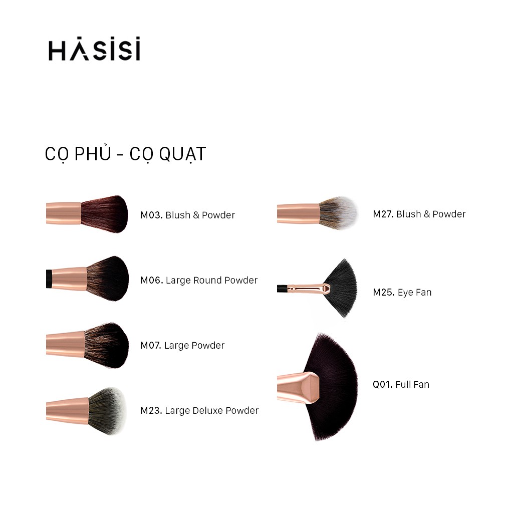 CỌ MÁ HỒNG &amp; PHỦ, ĐẦU TRÒN VACOSI - M03