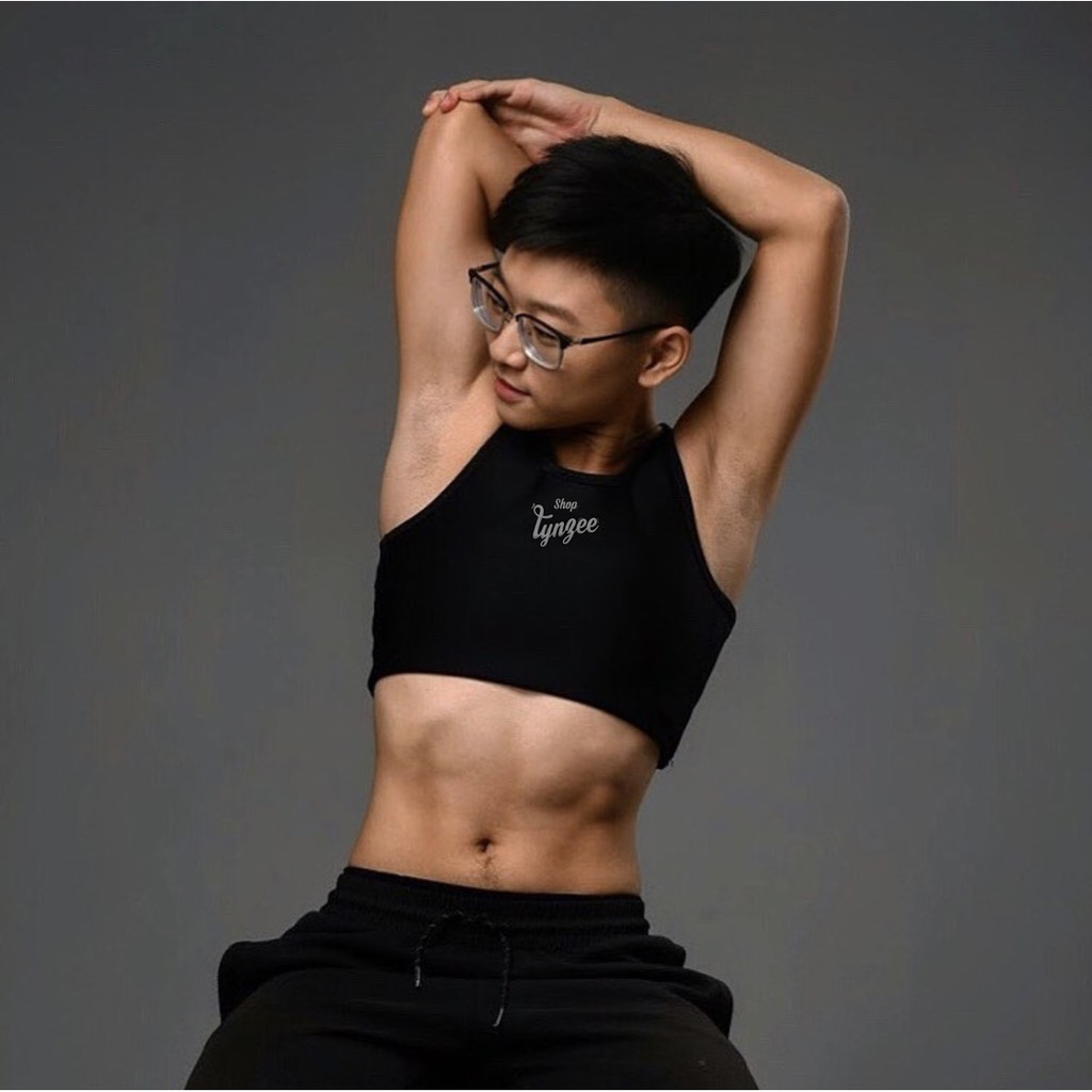 Áo nịt ngực ba lỗ lửng Tomboy, Trans, Lesbian, SB