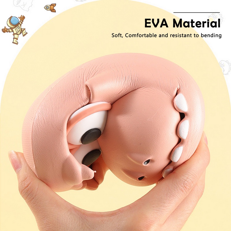 Dép EVA Đế Dày Chống Trượt Họa Tiết Khủng Long Hoạt Hình Màu Trơn Thời Trang Mùa Hè 2022 Cho Bé