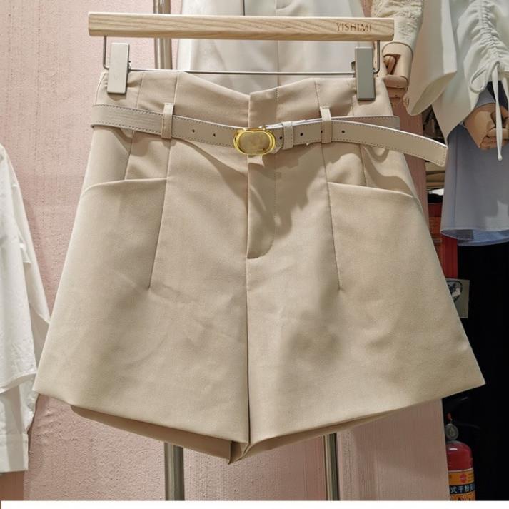 Quần Shorts nữ gập gấu cạp cao chất tuyết mưa cao cấp , mềm , mát. Cảm kết hàng đẹp /kho buôn thu hà