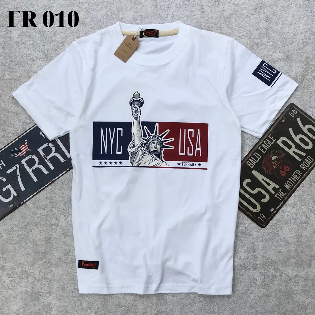 Áo thun nam cổ tròn, đơn giản, chất liệu 100% cotton Thái Lan. Nhập khẩu trực tiếp Thái Lan