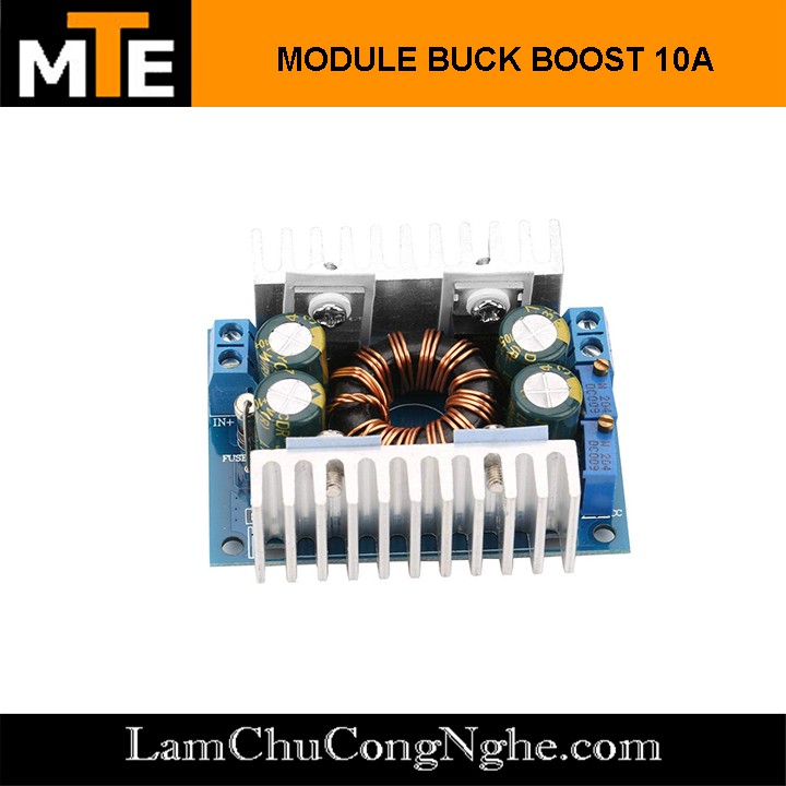 Module buck boost DC-DC 10A vào 5-30V ra 1.25-30V