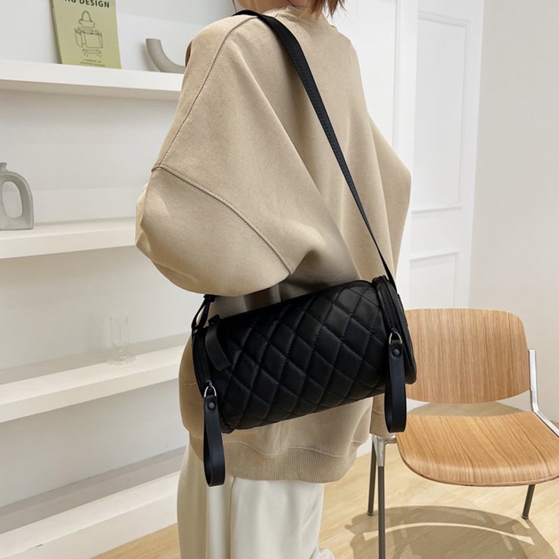 Túi đeo vai IELGY họa tiết hình thoi thời trang cho nữ