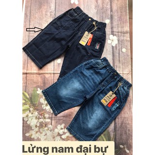 Quần bò lửng nam size đại bự cho bé 8-10 tuổi