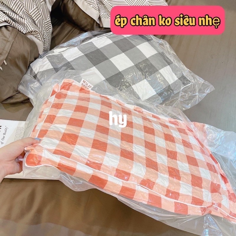 GỐI MUJI KẺ XUẤT NHẬT HÀNG 1.3kg