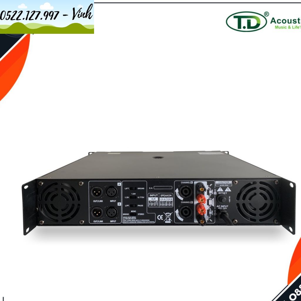 Main công suất TD Acoustic DK 2.8 Luxury - Hàng Chính Hãng 2022 - Gia Khang Shop