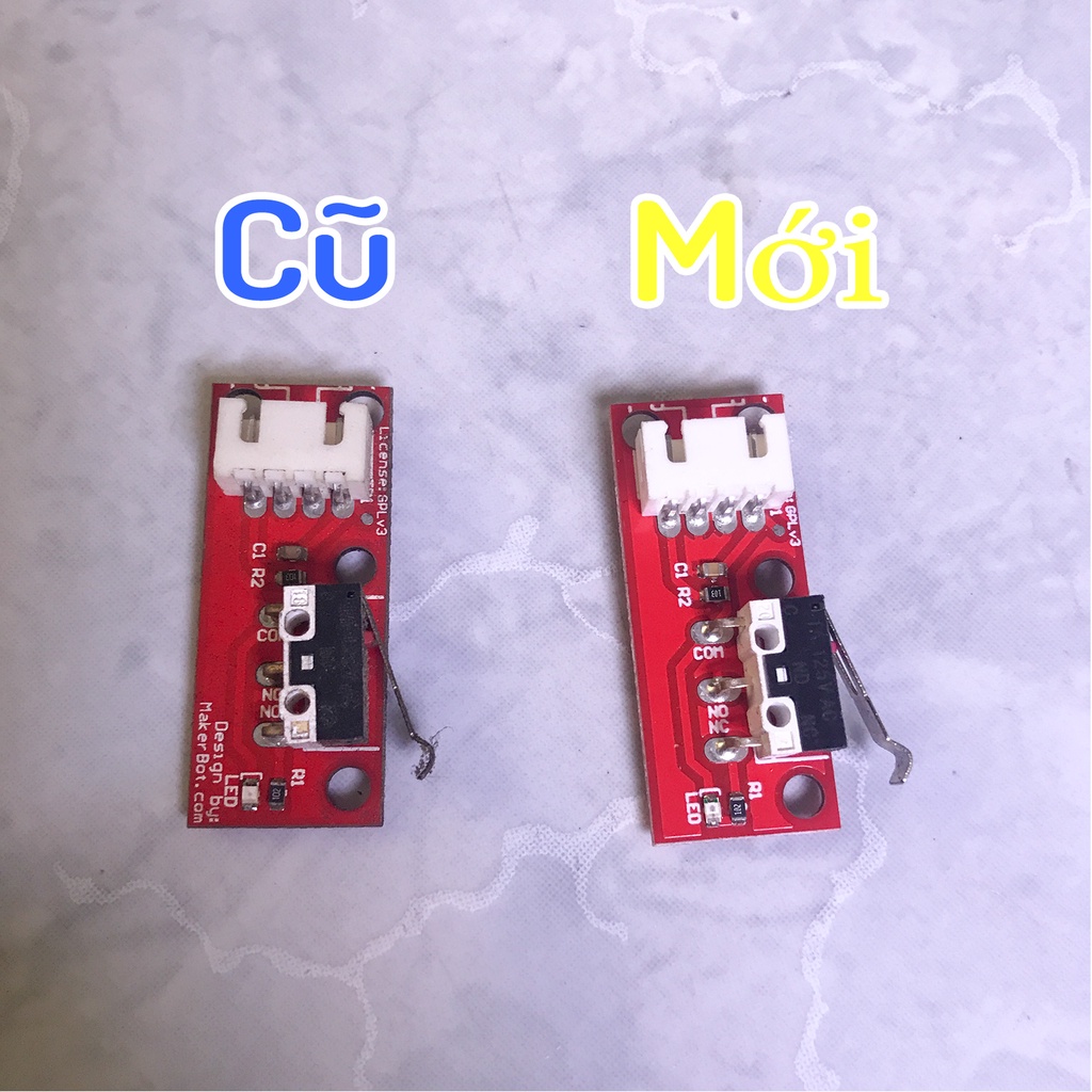 Thanh lý Công tắc hành trình endstop, Công tắc cơ cho máy in 3d