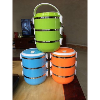 Cà mên giữ nhiệt 3 ngăn inox