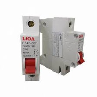 Cầu dao tự động 1 cực lioa dòng cắt 4,5ka