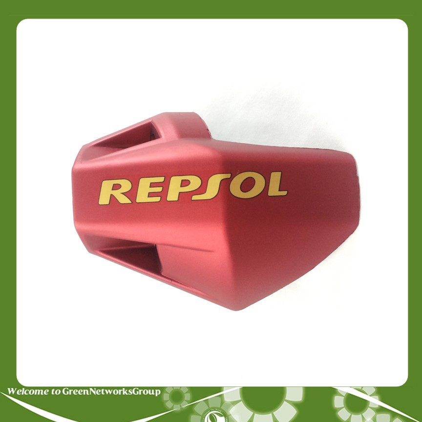 Ốp pô dành cho xe Winner 150 Greennetworks (màu đỏ bạc)