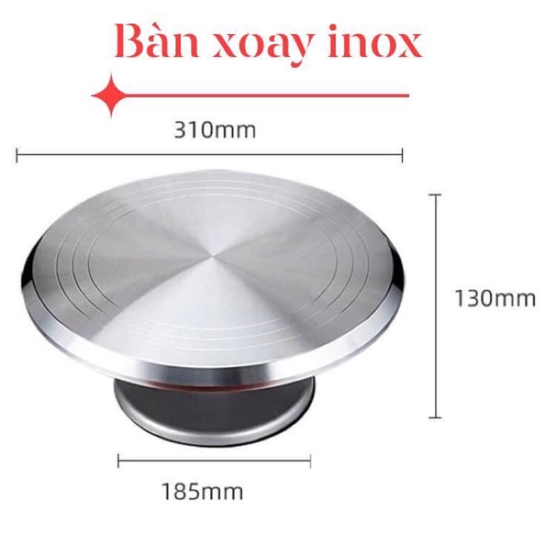 Bàn xoay inox