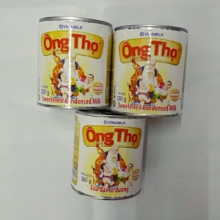 [ Lon 380g ]Sữa Ông Thọ Giật Nắp