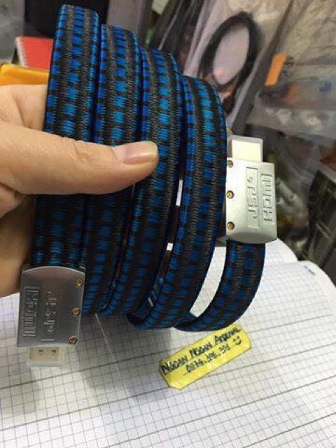 Dây HDMI cao cấp hãng JSJ nhập khẩu. Xuất hình ảnh chuẩn HD 2k, 4k.loại 8m