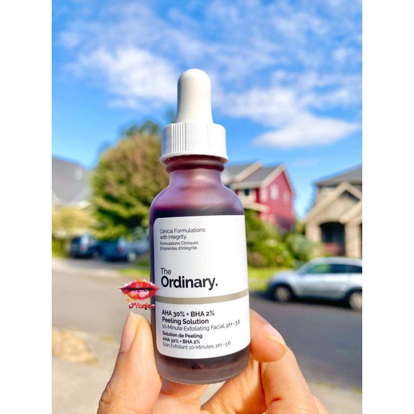 [Bill Sephora US] Tinh Chất Serum The Ordinary AHA 30% + BHA 2% Peeling Solution