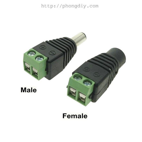 Phụ kiện camera, Jack DC các loại, BNC, Balun video