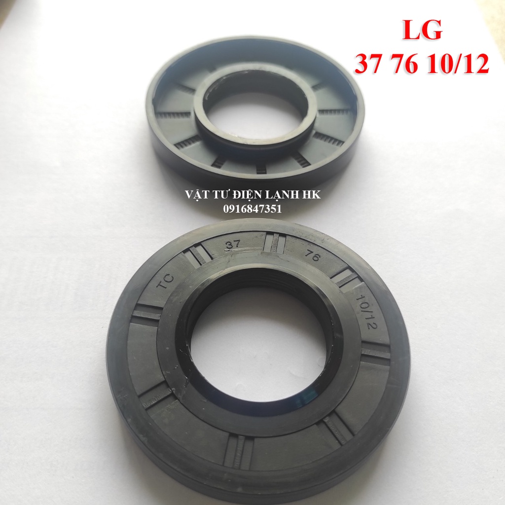 Phớt máy giặt cửa ngang LG 37-76-10/12 Phot chắn vòng bi mg cửa trước