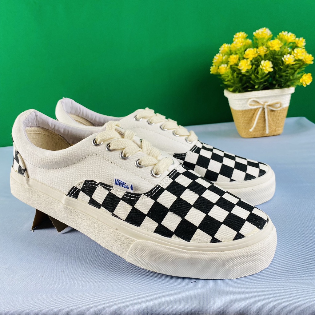 Giày Vans Caro Dây - Trẻ Trung Năng Động Dành Cho Nam Nữ Đi Quẩy
