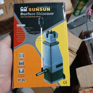 ☘ Lọc Váng SUNSUN JY-02 - Lọc váng mini cho bể cá cảnh, thuỷ sinh