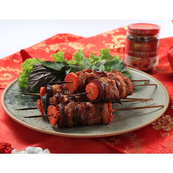 Xốt ướp đồ nướng xá xíu Lee Kum Kee Charsiu Sauce 240g (Combo 2 hủ thủy tinh)