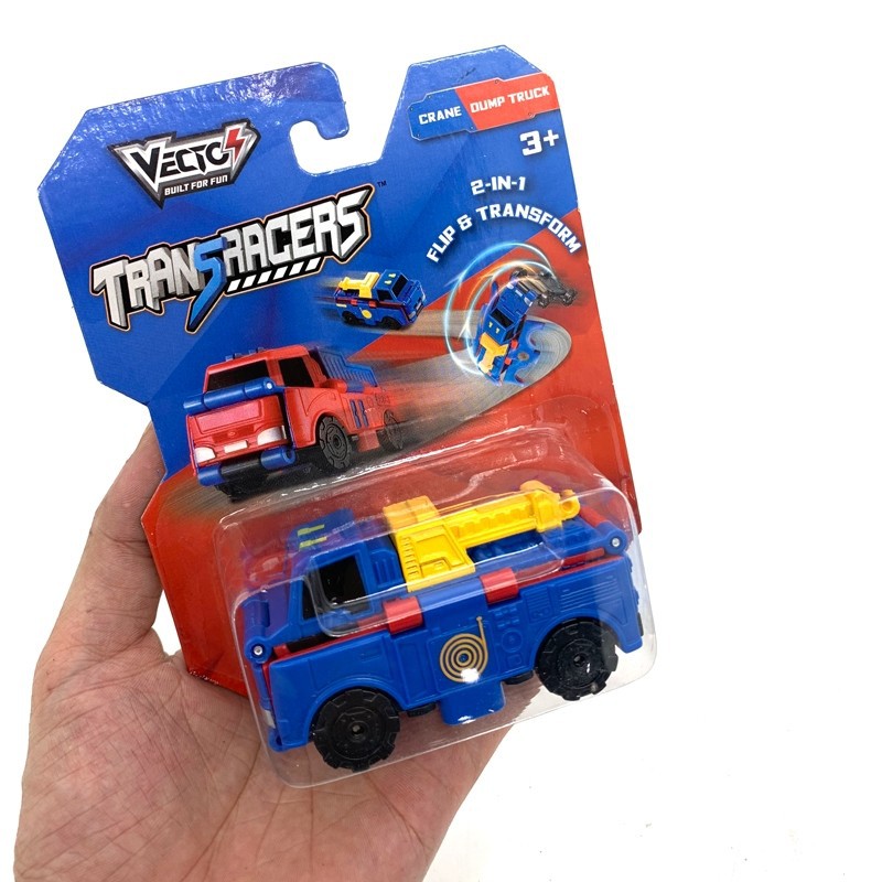 Xe cẩu biến hình Xe ben Vecto Transracers