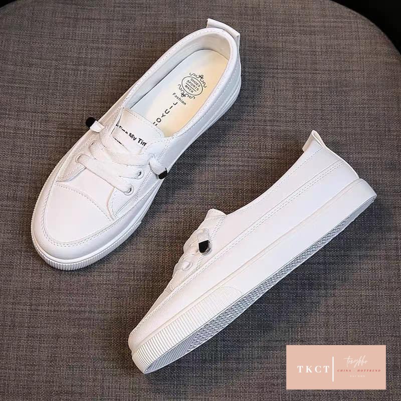 Giày Slipon Bata Nữ JIUY TONGKHOCHITUE , Giày Thể Thao Nữ Dáng Bata Đơn Giản , Sneakers | BigBuy360 - bigbuy360.vn