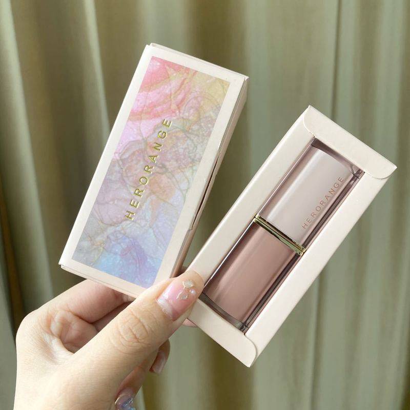 Son sáp lì mềm môi Herorange Lipstick Vỏ Nube BeTrong Nước Lâu Trôi Dưỡng Ẩm