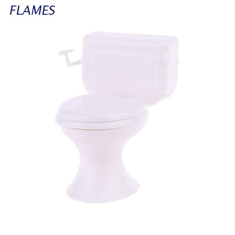 Mô hình bồn cầu nhỏ nhắn dành cho nhà búp bê