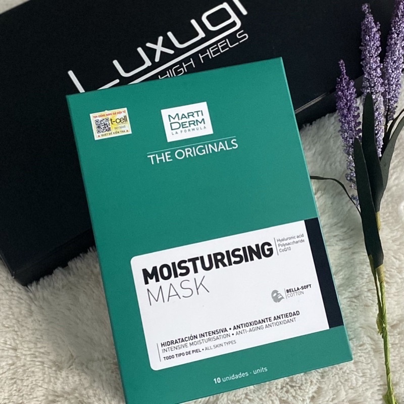 [CHÍNH HÃNG] Mặt Nạ Dưỡng Ẩm, Chống Lão Hóa Martiderm The Originals Moisturising Mask Hộp 10 miếng