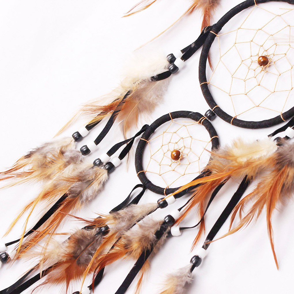 Lưới bắt giấc mơ Dreamcatcher đính lông vũ